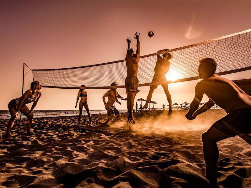 Beach volleyball